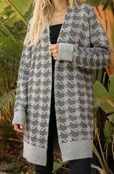 HoundtoothCardigan