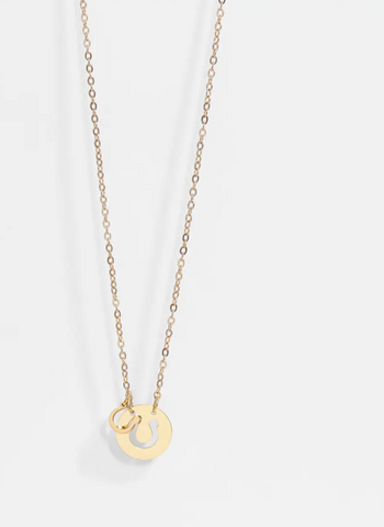 Horseshoe Cutout Necklace