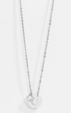 Horseshoe Cutout Necklace