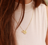 Horseshoe Cutout Necklace