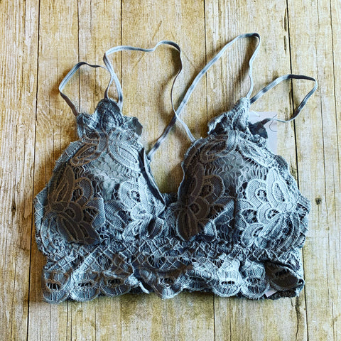 Scalloped Lace Bralette