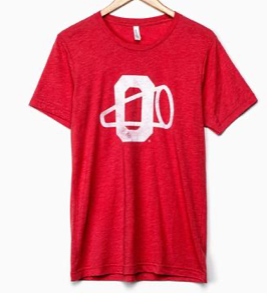 OU megaphone adult tee