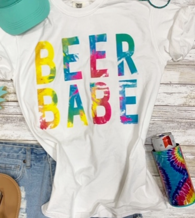 Beer Babe TieDye Tee