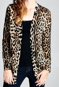 Leopard Cardigan