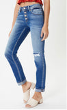 Crissy button fly jeans