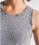 Mallie Muscle distressed tank dress