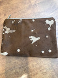 Cowhide clutches